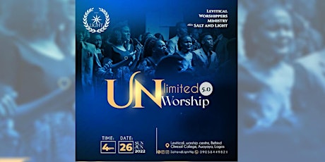 Unlimited Worship 5 tickets