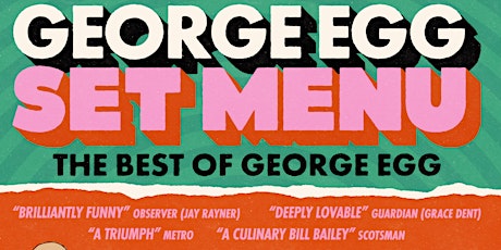 Comedy in the ABYSS - George Egg: Set Menu tickets