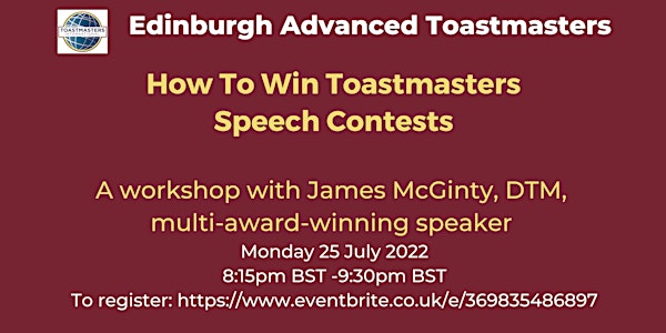 How To Win Toastmasters Speech Contests