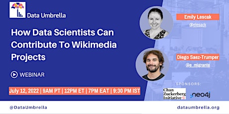 How Data Scientists Can Contribute To Wikimedia Projects tickets