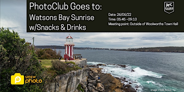 PhotoClub Goes to Watsons Bay Sunrise