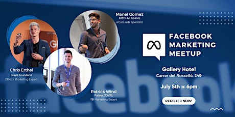 Facebook Marketing Meetup | 5th July 2022 primary image