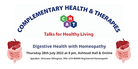Digestive Health with Homeopathy tickets