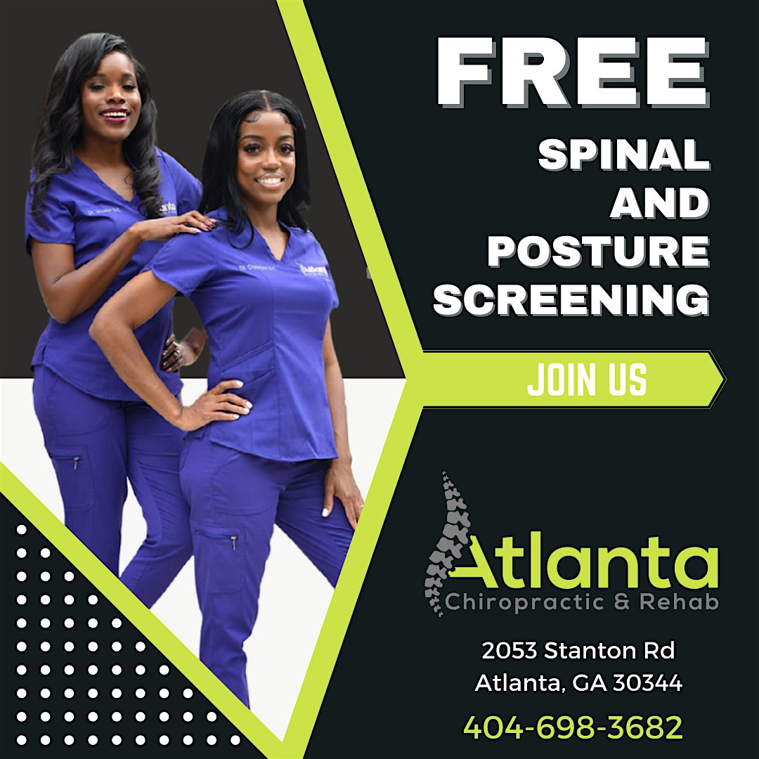 Free Spinal Screening and Posture Check