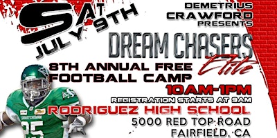 Dream Chasers Elite 8th Annual Football Camp