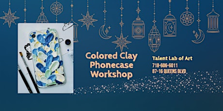 Colored Clay Phone Case