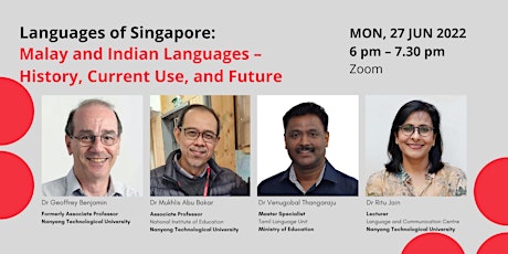 Malay and Indian Languages | Languages of Singapore tickets