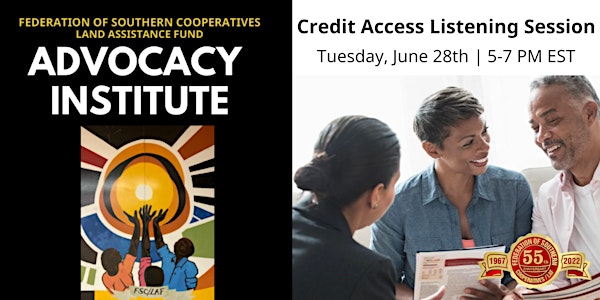Federation Advocacy Institute: Credit Access Listening Session
