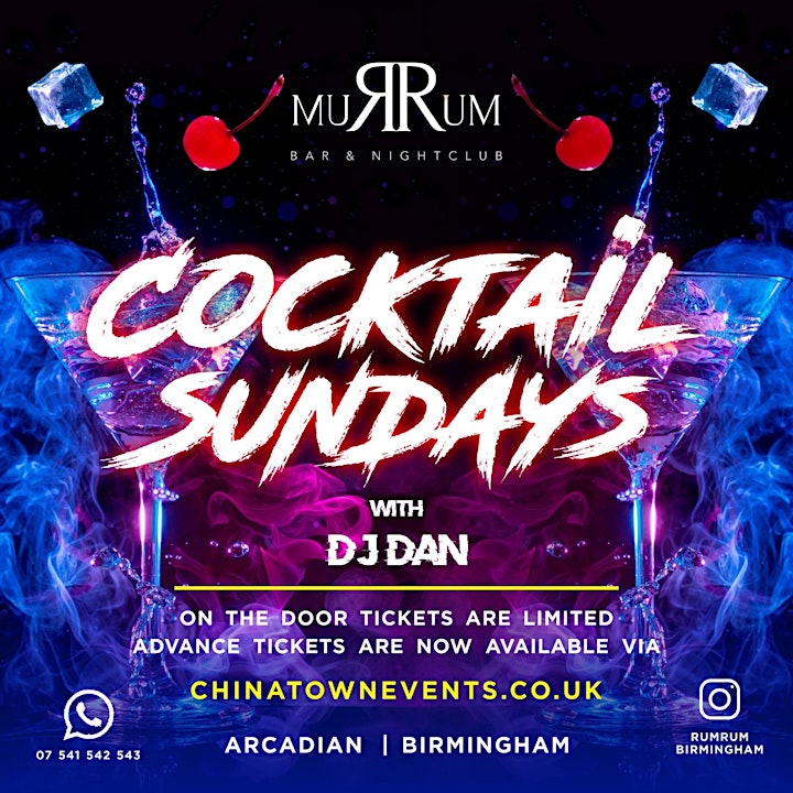 COCKTAIL PARTY at Rum Rum Night Club in Arcadian image