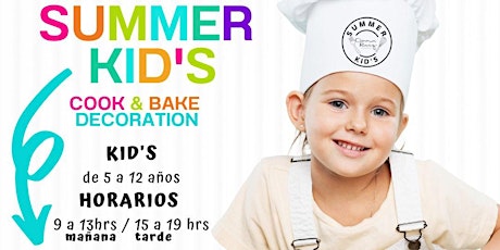 Summer Kids 2022 |  Semana 3 | Mañana | Decoración | en Anna Ruíz Store entradas