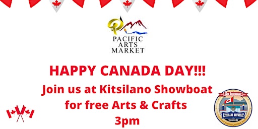 Canada Day Arts & Crafts at Kitsilano Showboat