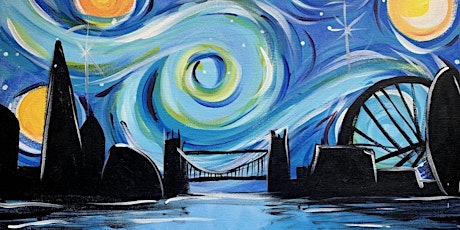 Paint and Sip - Starry Night Over London | Greenwich tickets