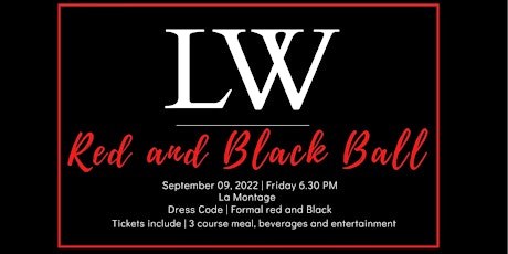 Leichhardt Wanderers Red and Black Ball tickets