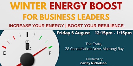 Winter Energy Boost for Business Leaders tickets