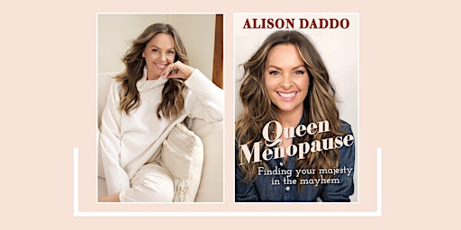 Author event: Alison Daddo - Queen Menopause