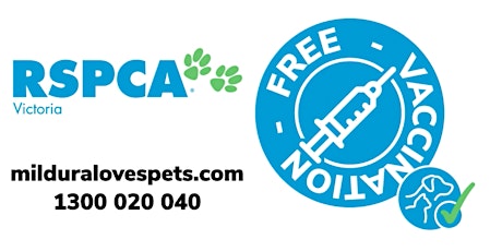 RSPCA Mildura Loves Pets Dog Vaccination Day tickets