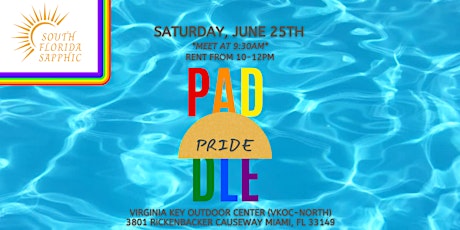 Pride Paddle tickets