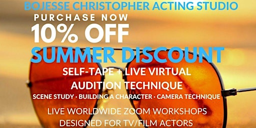 BoJesse Christopher Acting Studio (10% OFF) Worldwide Group Zoom Workshop