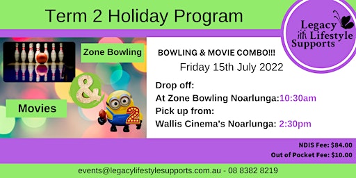 Zone Bowling and Movie day