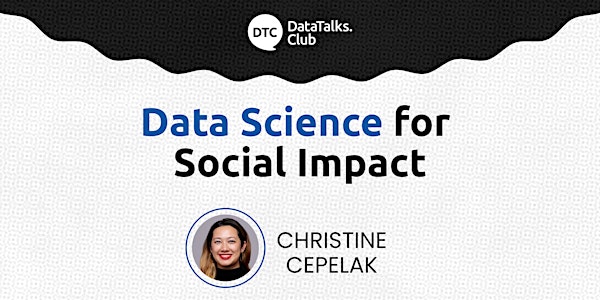 Data Science for Social Impact