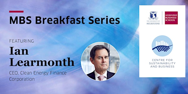 MBS Breakfast Series | Sustainable Finance with Ian Learmonth
