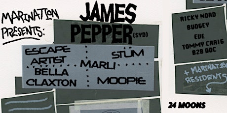 Marination Presents: James Pepper (SYD)