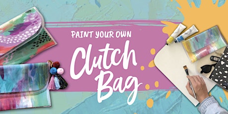 Paint with Shell at Berowra District Hall - Painted Clutch Bag Workshop tickets
