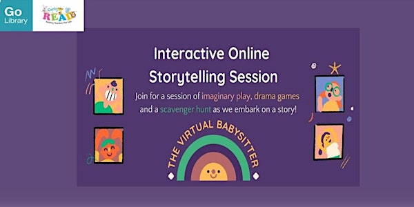 Interactive Online Storytelling Session : Jomo the Triceratops | Early READ
