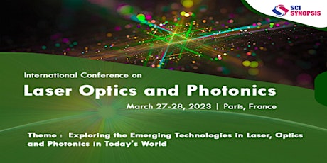 International Conference on Laser, Optics and Photonics tickets