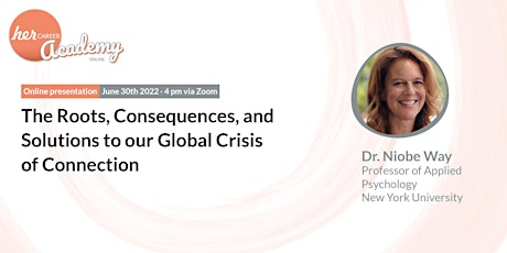herCAREER: Roots, Consequences, and Solutions to the Crisis of Connection billets