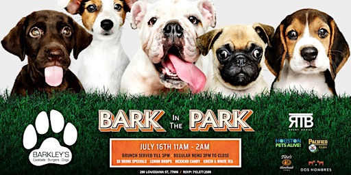 2nd Annual Bark in the Park :: Barkley's
