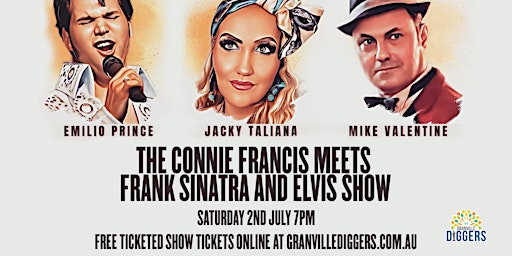 THE CONNIE FRANCIS MEETS FRANK SINATRA AND ELVIS SHOW
