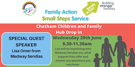 Drop in with Guest speaker from Medway Sendias- MEDWAY FAMILIES ONLY tickets