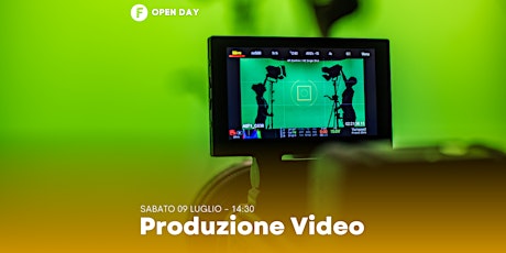 Open Day • Produzione Video tickets