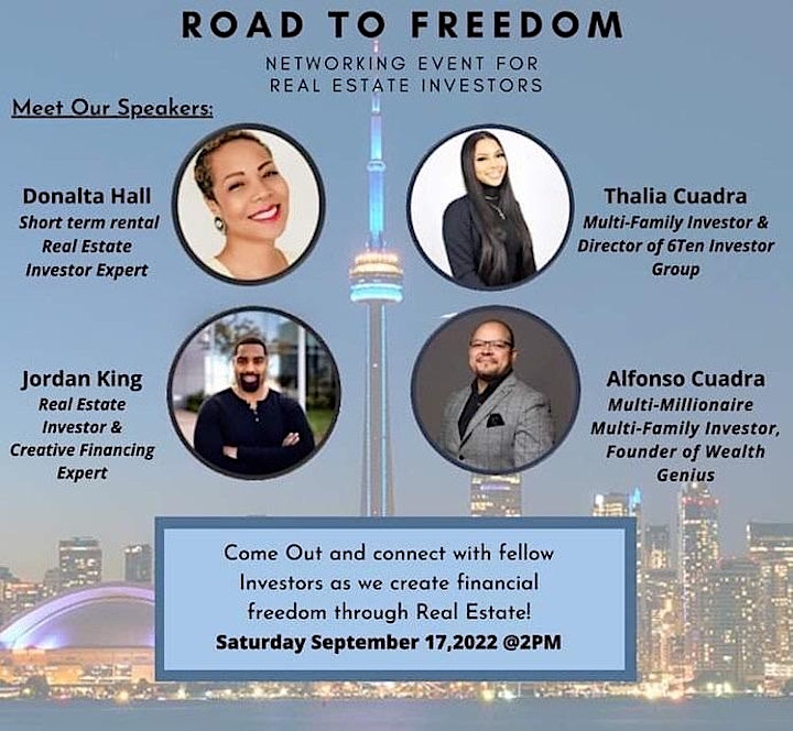 Real Estate: Road To Freedom Networking Event For Investors image