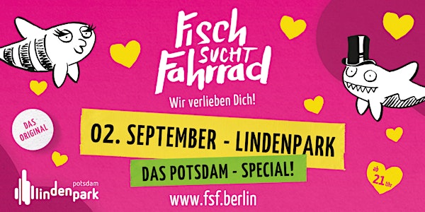 Fisch sucht Fahrrad | Single Party in Potsdam | 02. September 2022