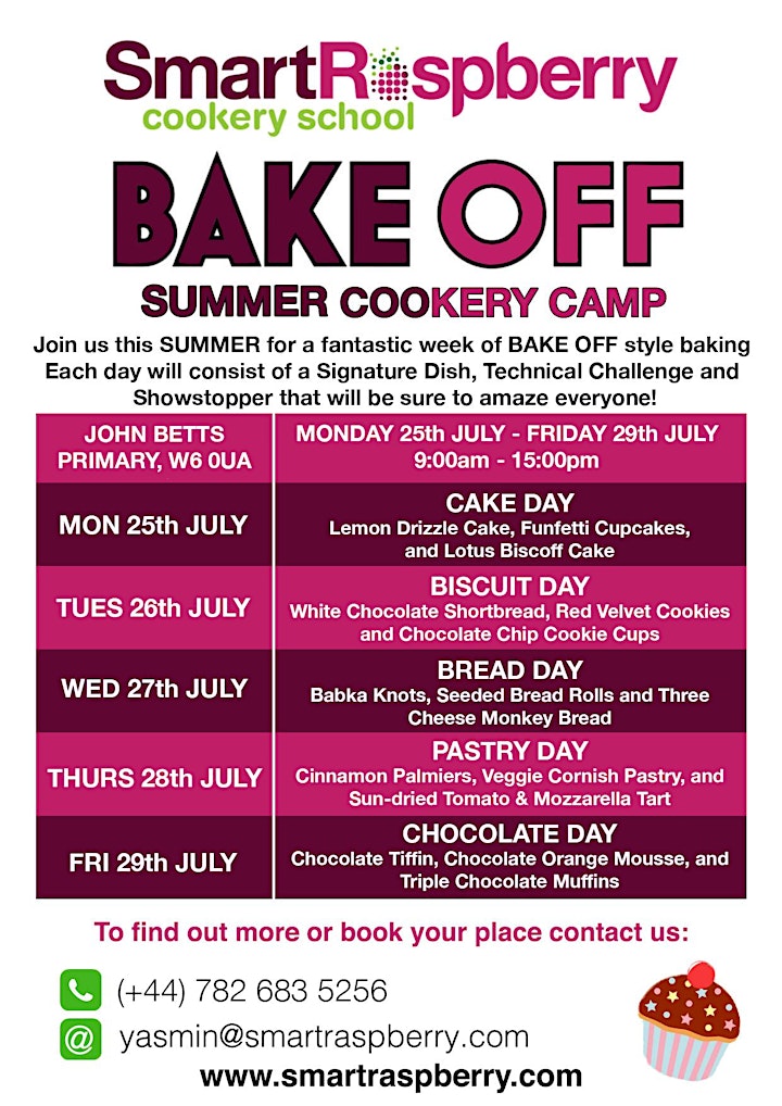 Children's Summer Cookery Camp: BAKE OFF! (Hammersmith) image
