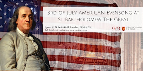 Eve of Independence Day American Evensong tickets