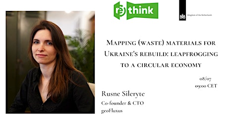 Mapping materials for Ukraine's rebuild: leapfrogging to a circular economy tickets