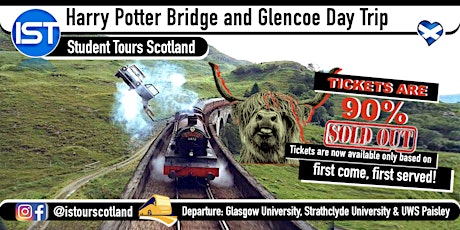 Harry Potter Bridge and Glencoe Day Trip Sat 16th July tickets