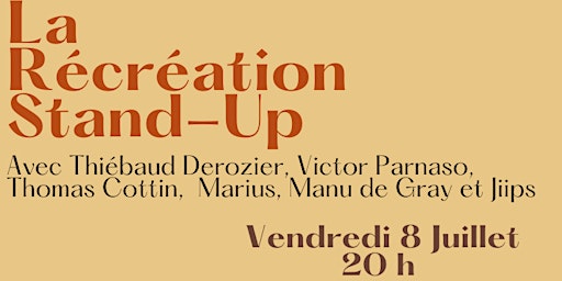 La Récréation stand up