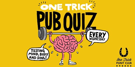 One Trick Quiz Night + 2 for 1 Wings