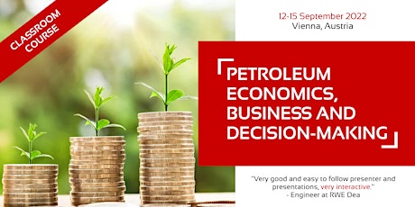 Petroleum Economics, Business and Decision Making Tickets