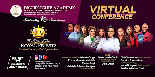 Discipleship Academy 10th Year Anniversary Celebration/Conference
