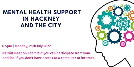 Mental Health support in Hackney and the City tickets
