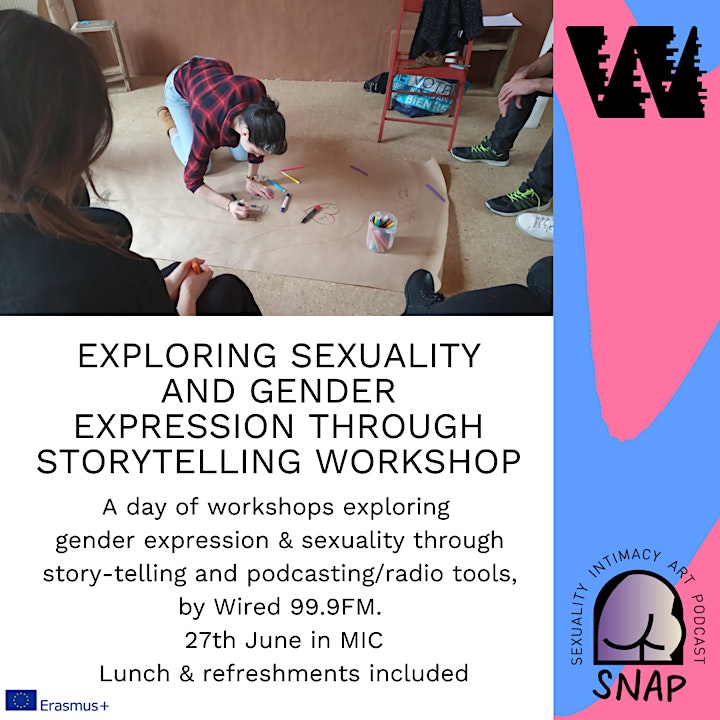 Exploring  Sexuality & Gender Expression through  Storytelling Workshop image