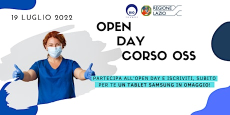 Immagine principale di OPEN DAY CORSO OSS - QUALIFICA REGIONE LAZIO 