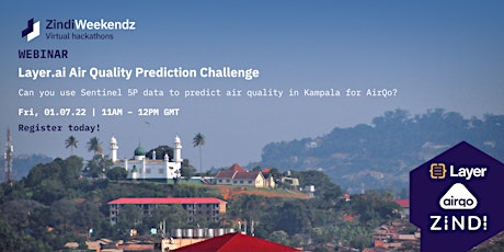Zindi Weekendz: Layer.ai Air Quality Prediction Challenge tickets