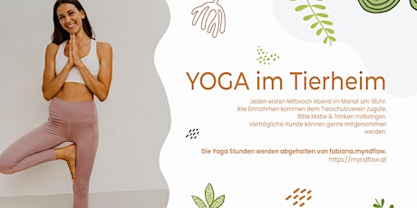 Yoga im Tierheim Mentlberg mit Fabiana Tickets