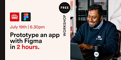 [Online workshop] Prototype an app with Figma and run user tests in 2 hours tickets